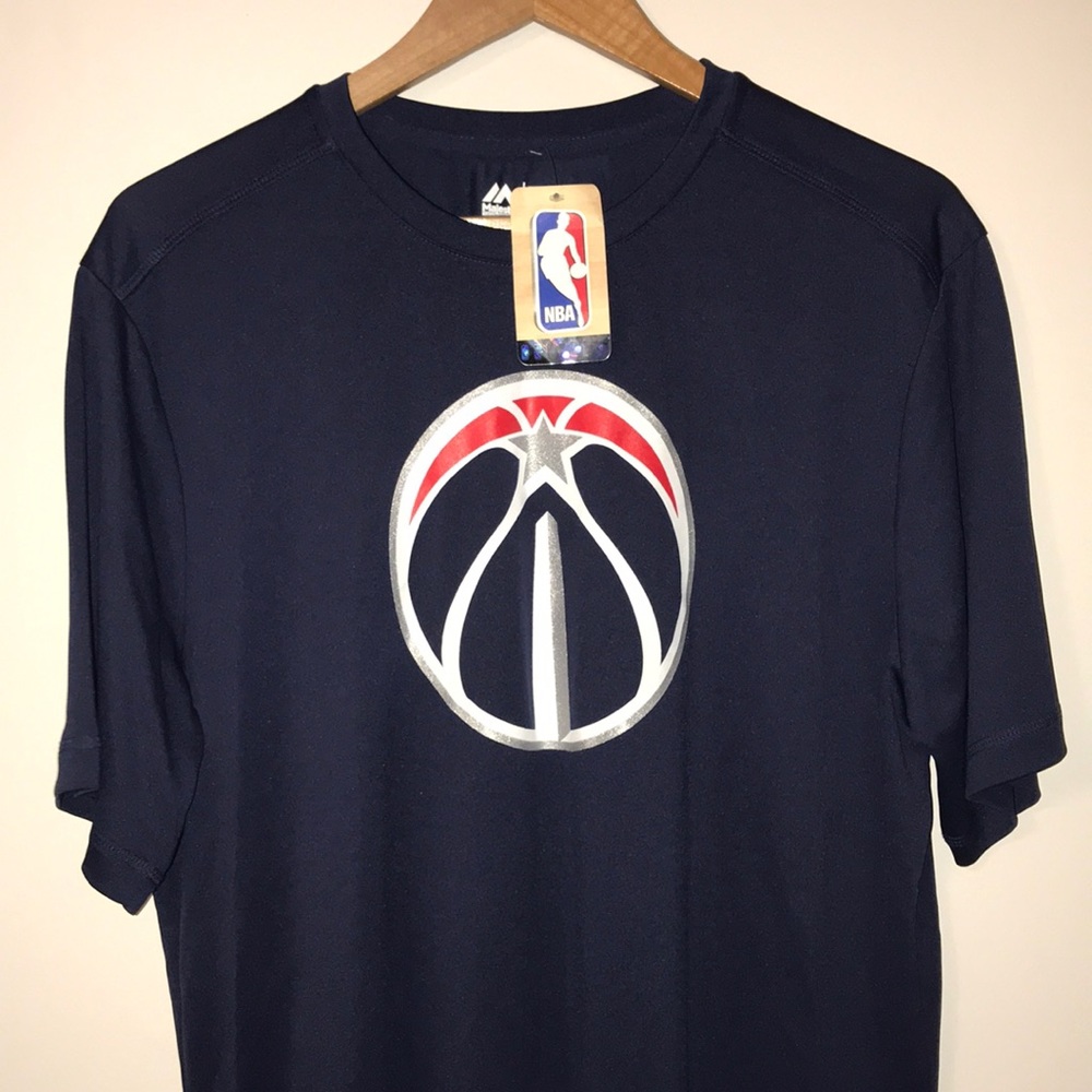 Men’s Washington Wizards John Wall Navy T-Shirt - Picture 3 of 5
